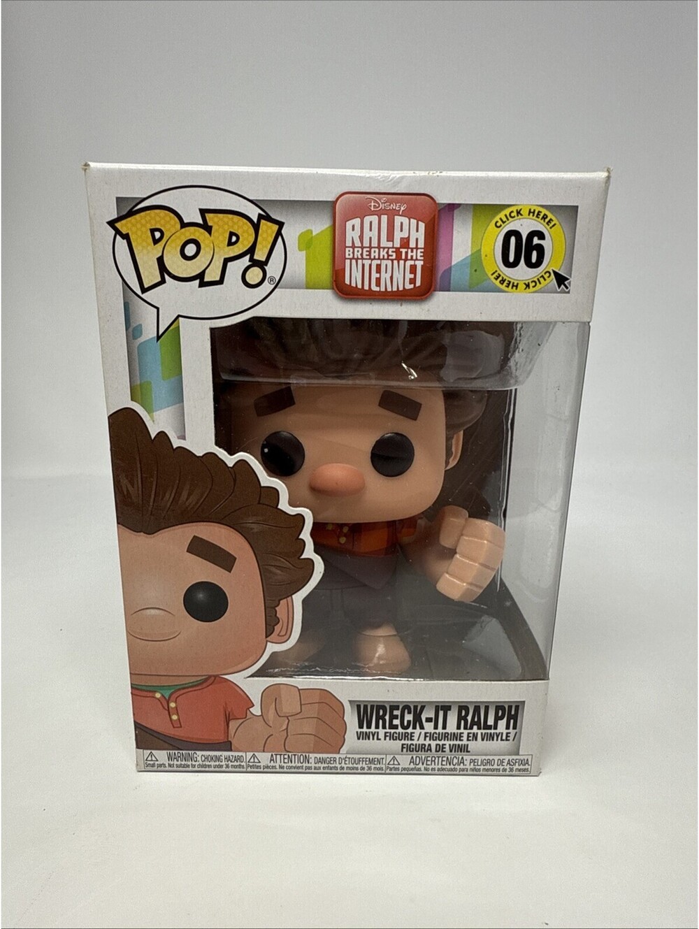 Funko Pop! Disney Ralph Breaks the Internet Vinyl Figure Wreck-It Ralph